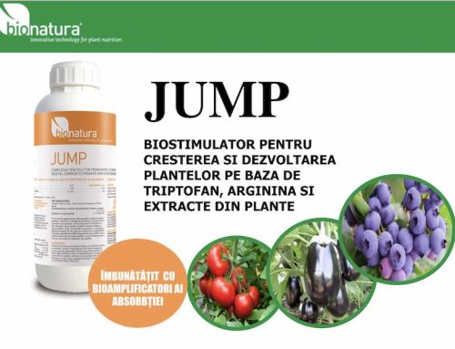 Biostimulatorul JUMP ORGANIC, ideal pentru cresterea si dezvoltarea plantelor